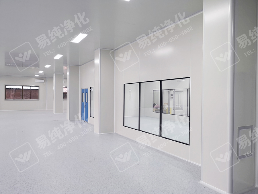 整體工程采用手工板裝修改造，吊頂采用手工單玻鎂凈化板，墻體采用手工巖棉板.jpg